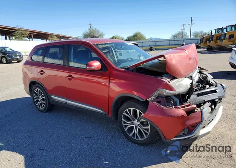 2017 Mitsubishi Outlander Se z USA, uszkodzony, nr VIN JA4AD3A30HZ028059